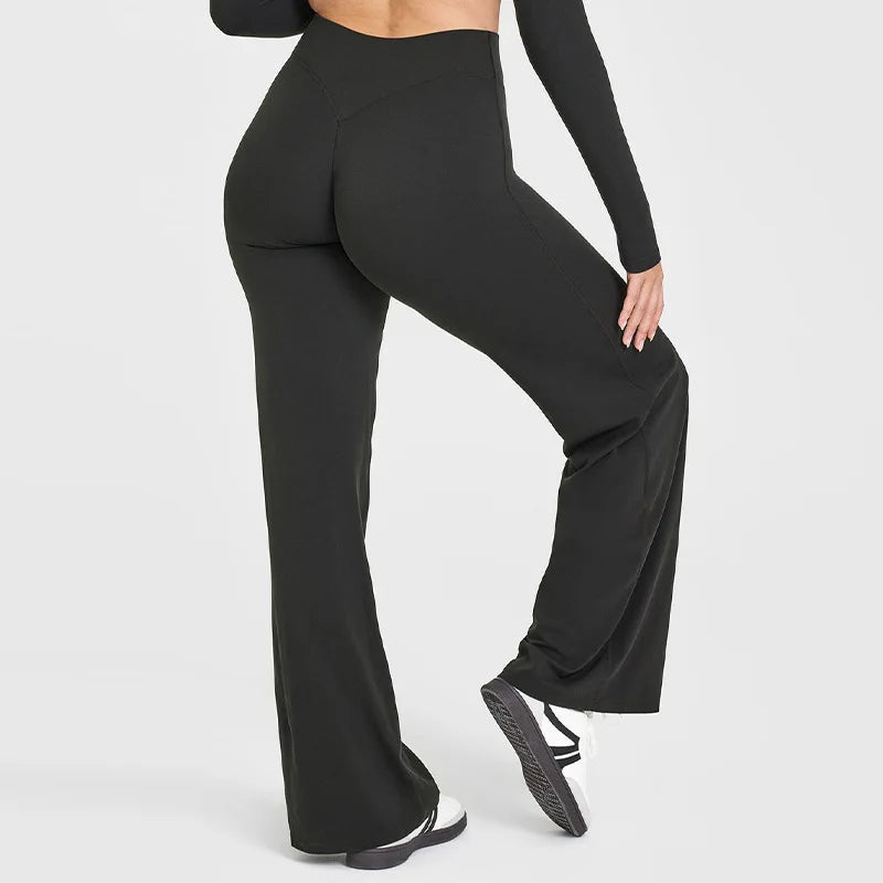 Ultra-Soft Straight-Leg Yoga Pants