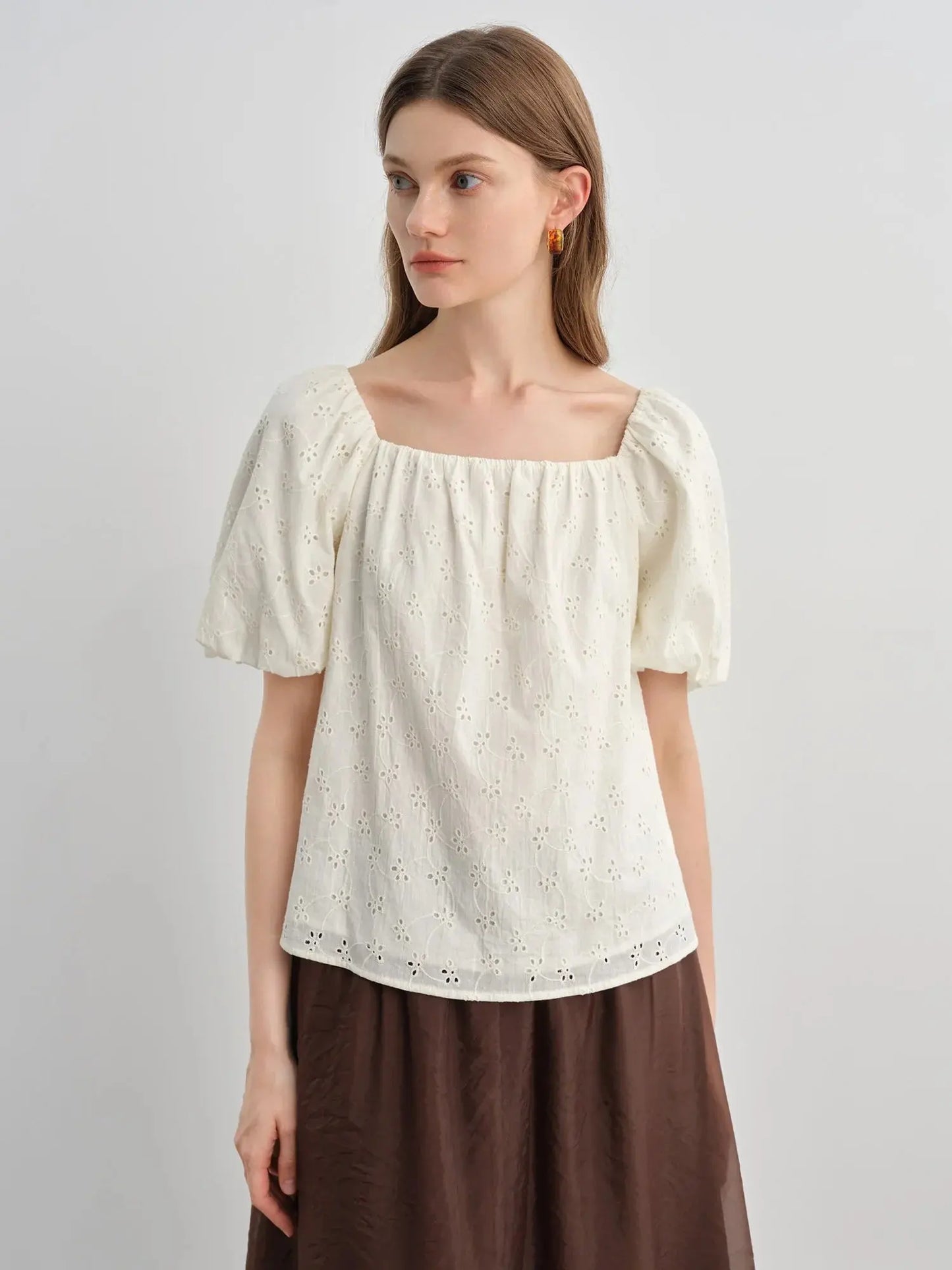 Floral Bud Two-Way Shirt - Loran