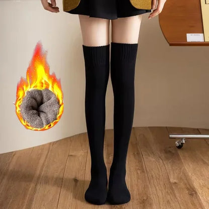 Thick Over-Knee Winter Socks for Women Extra Warm