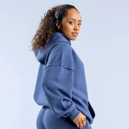 Women's Streetwear Hoodie | Pullover Fitness & Yoga Sweater - Loran
