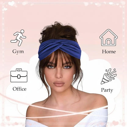 Women's Non-Slip Sports Headbands Soft & Elastic