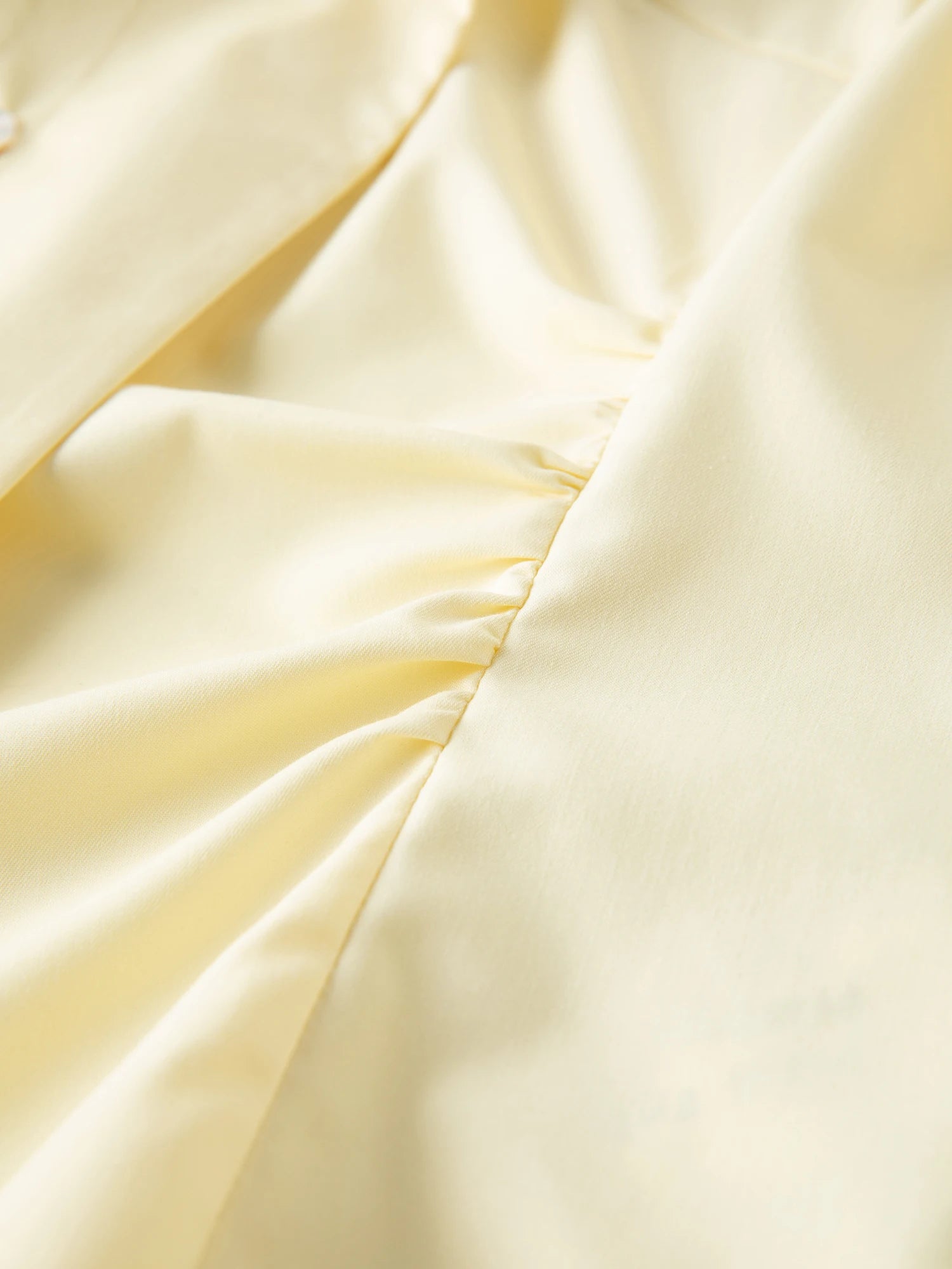 Women’s Asymmetrical V-Neck Blouse Slim Fit Office Top