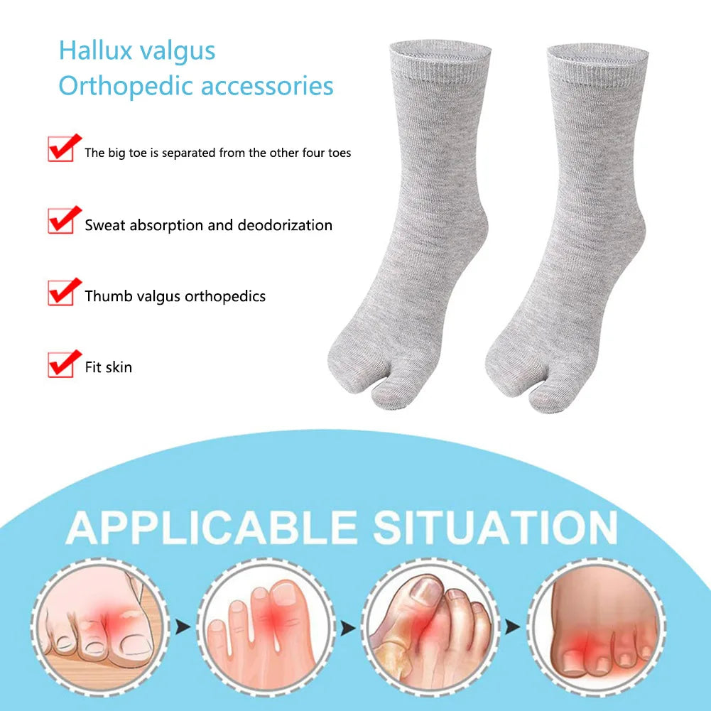 Summer Japanese Tabi Toe Socks Split Toe Comfort for Sandals