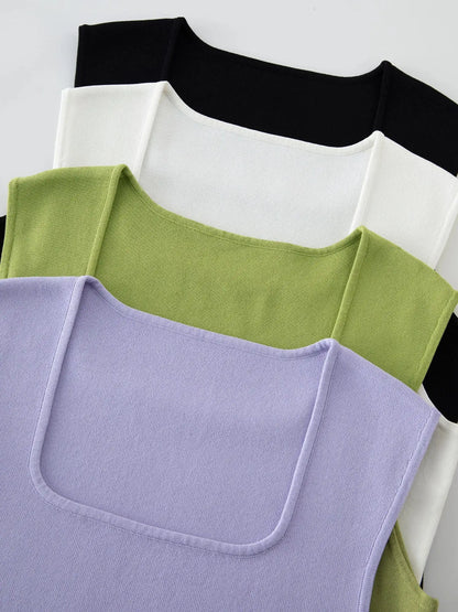 The Essential U-Neck Knit Camisole LORAN STORE