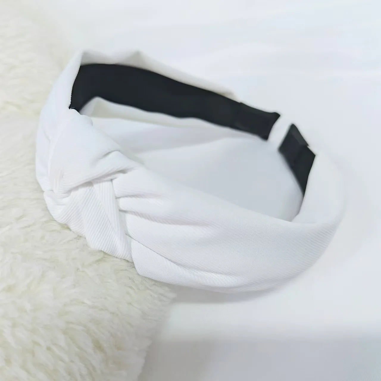 Leopard & Black Knot Wide Headbands for Women Retro Style