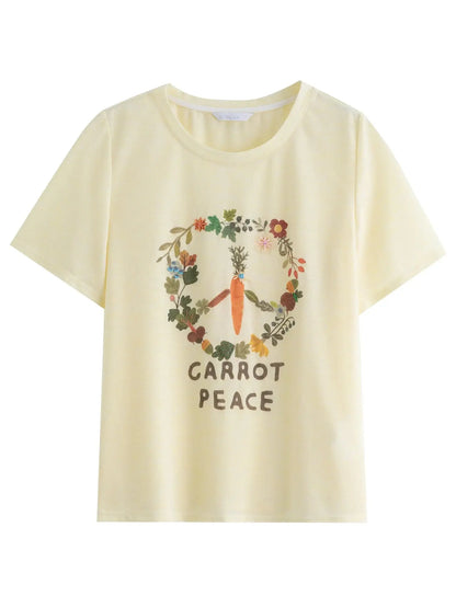 Cotton Blend Sculpting T-Shirt LORAN STORE
