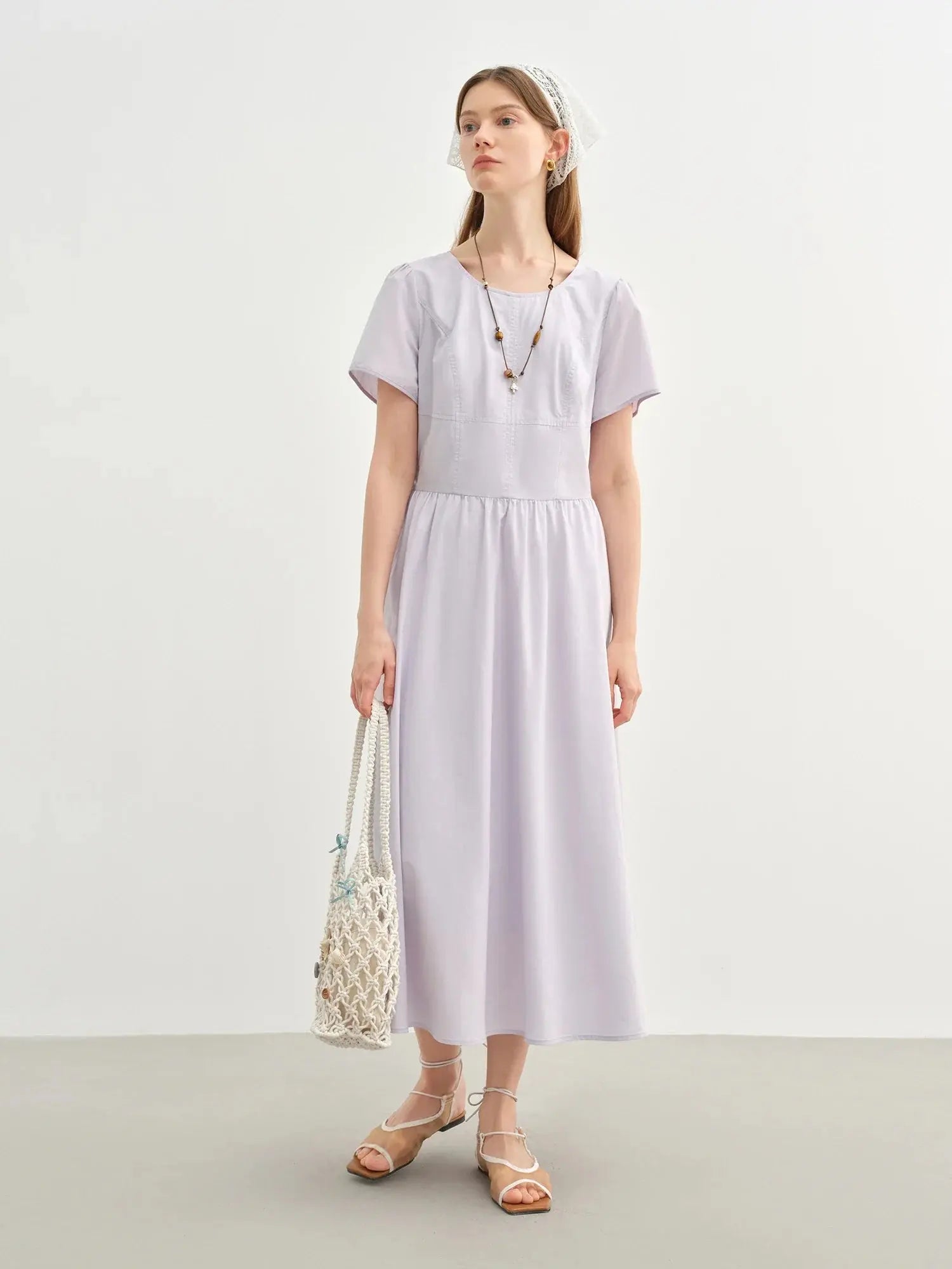 Chic & Slimming Long Dress for Summer - Loran
