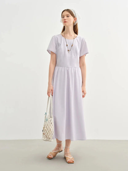 Chic & Slimming Long Dress for Summer - Loran