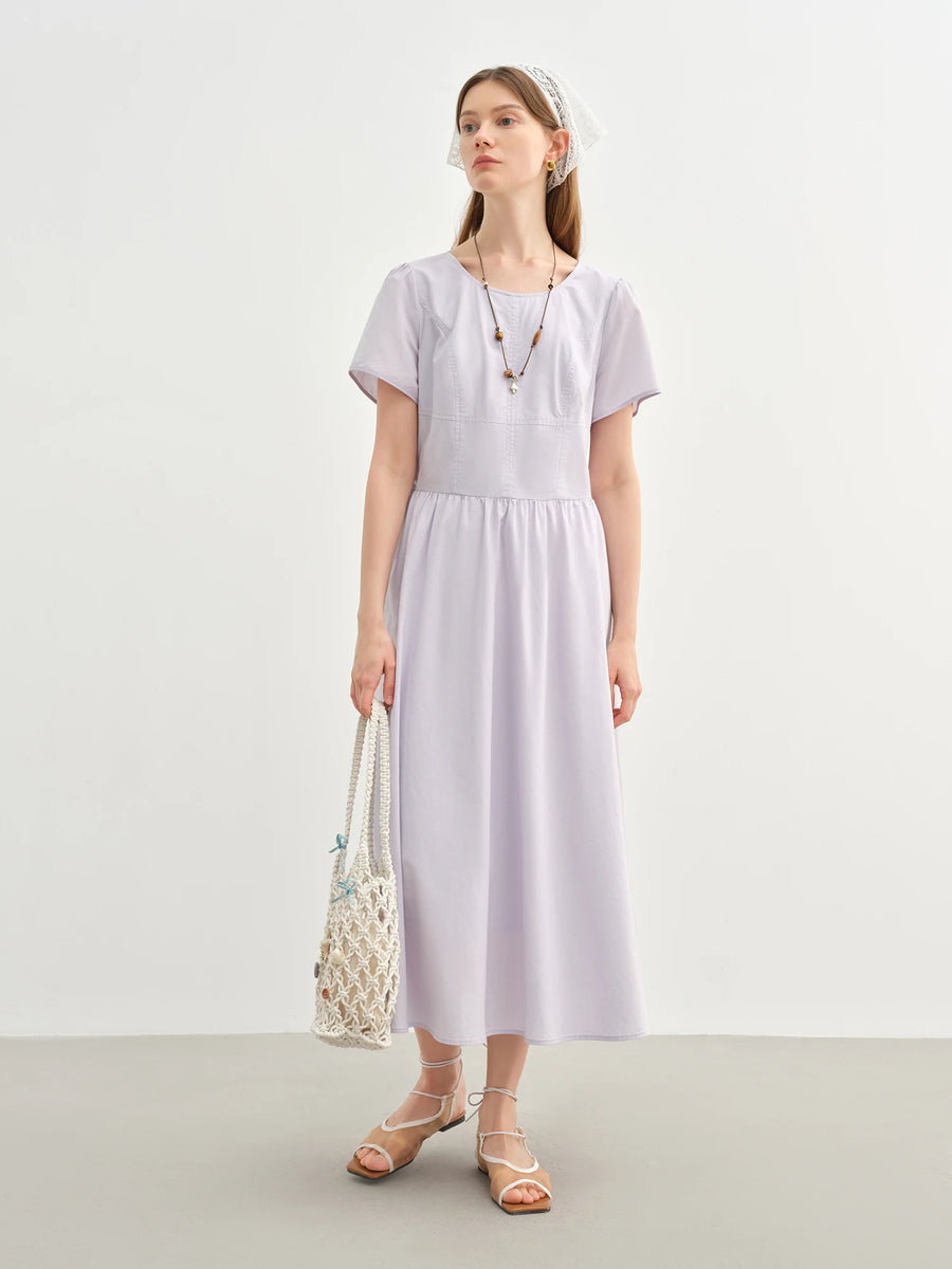 Chic & Slimming Long Dress for Summer