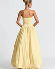 Elegant Off-Shoulder Gown with Thigh-High Split
