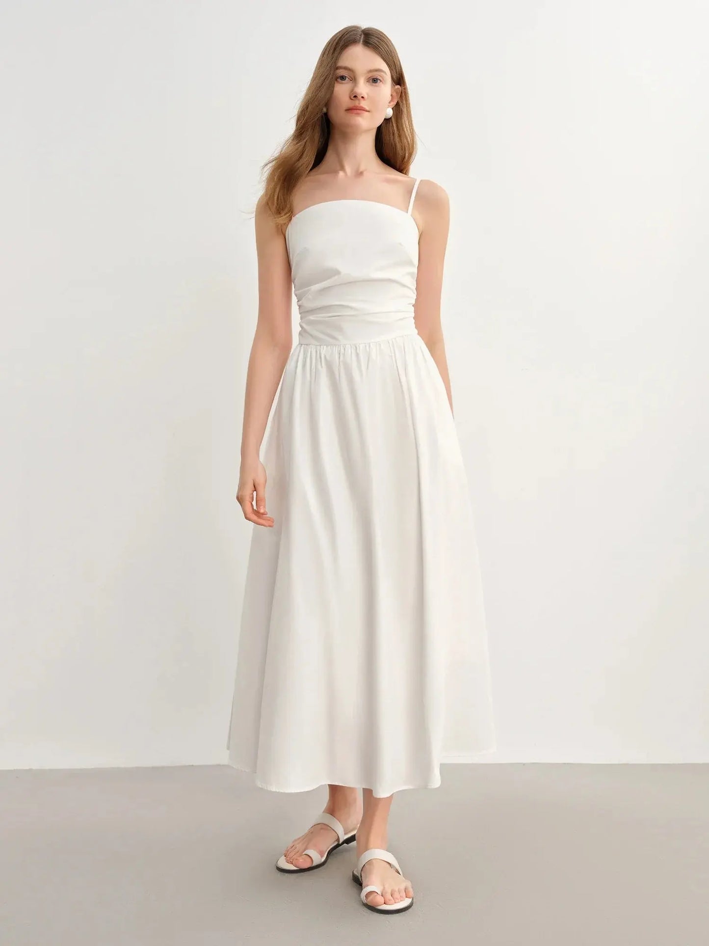 The Flattering Plus Size French Chic Strapless Dress for Summer LORAN STORE