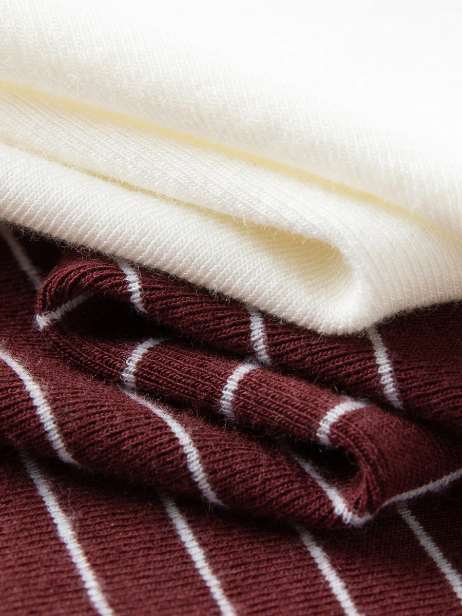 Embroidered Basic Long Sleeve Top