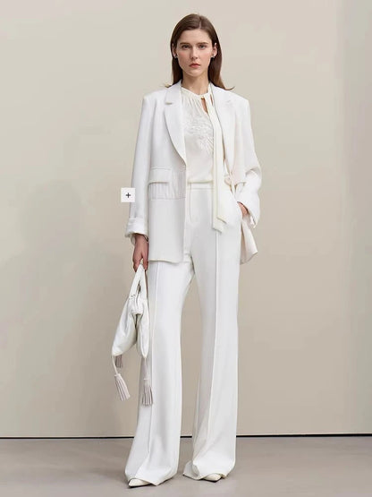 Amii Elegant Blouse For Woman 2026 Spring New Commuter Stand-up Collar Embroidered Chiffon Shirt Women's Loose Tops 12621027 Loran