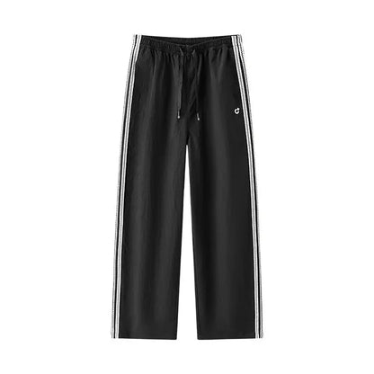 Summer Wide Leg Sporty Pants for Women - Loran
