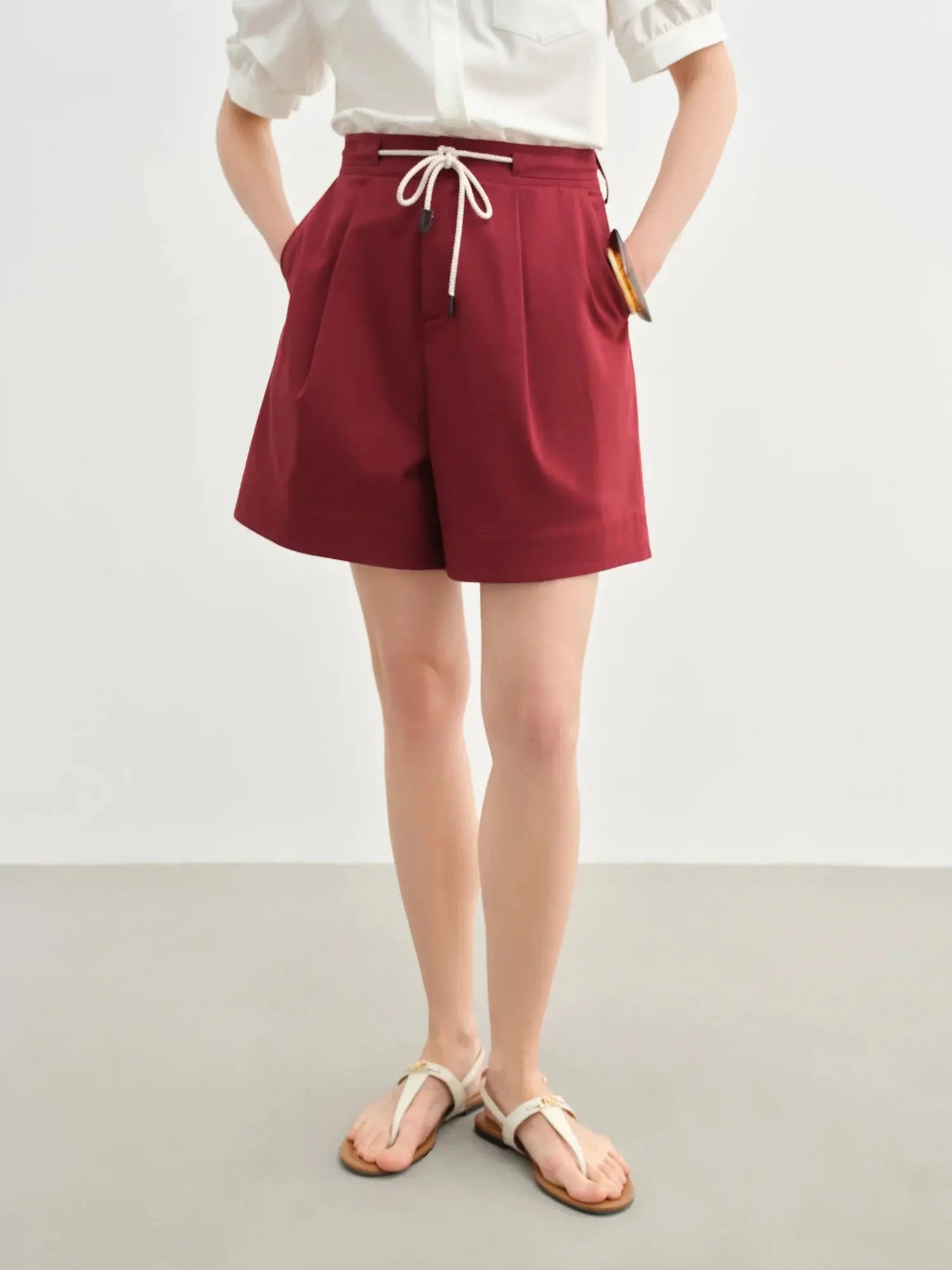 New Summer Loose Fit Drawstring Shorts LORAN STORE