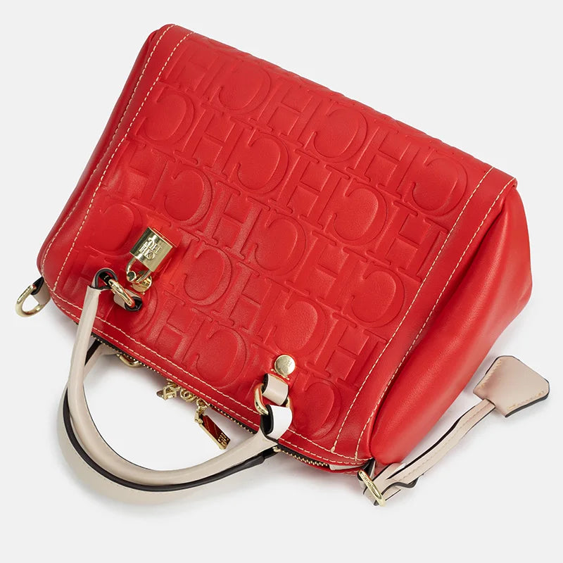 CH Exquisite Letter Print Handbag Best for Spring & Summer