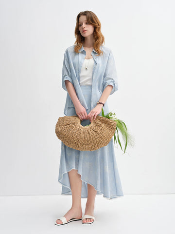 Elegant Shirt & Skirt for Fall Fashion