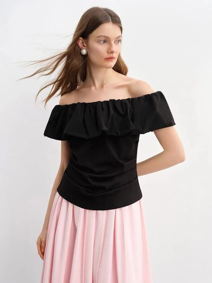 Long Pleated Slimming Skirt - Plus Size LORAN STORE