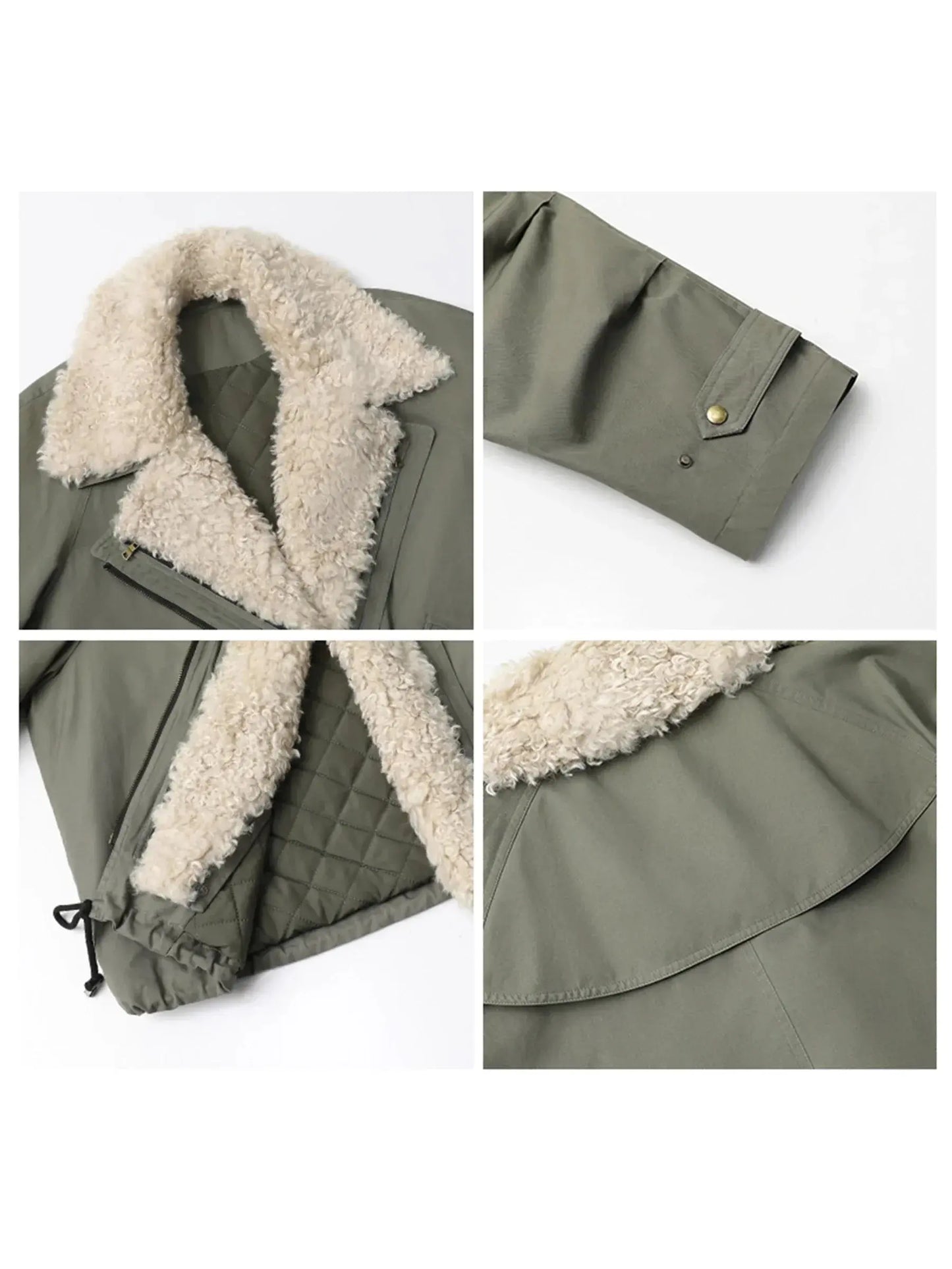 Thick Warm Loose Cotton Women's Jacket - Loran