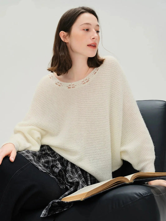 Women's Round Neck Autumn Pullover LORAN STORE