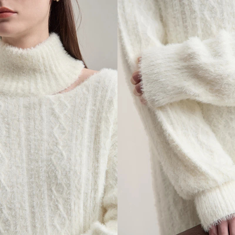 Ladies' Long Sleeve Turtleneck