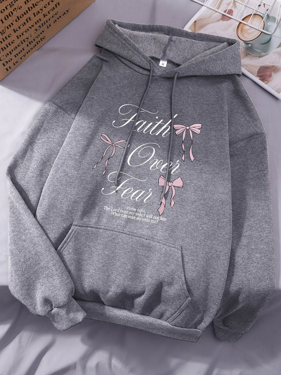 Cozy Fleece Hooded Sweatshirt for Women