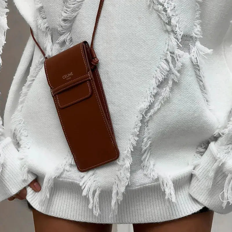 Patchwork Tassel Sweater for Women - Loran