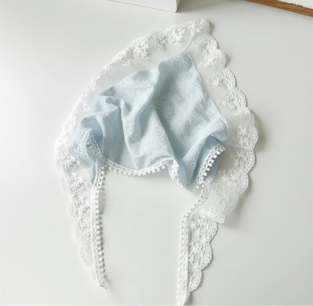 Polka Dot Summer Headscarf & Sweet Hair Hoop
