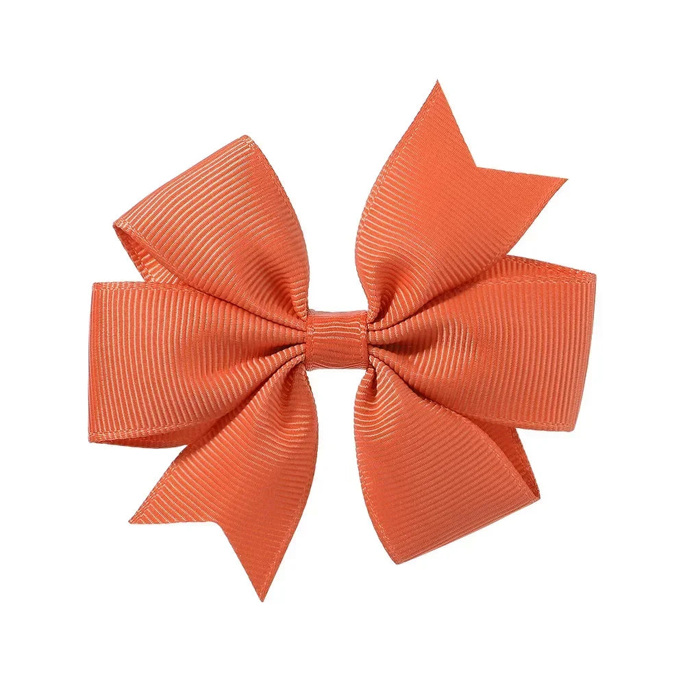 Baby Girl Ribbon Bow Hair Clips & Barrettes