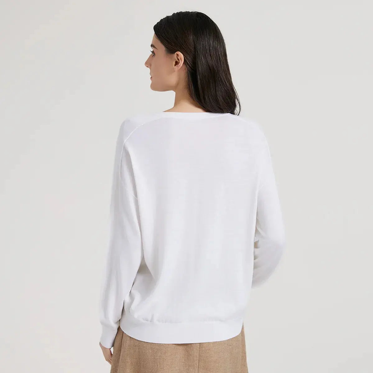 Women’s Premium Silk-Blend Pullover LORAN STORE