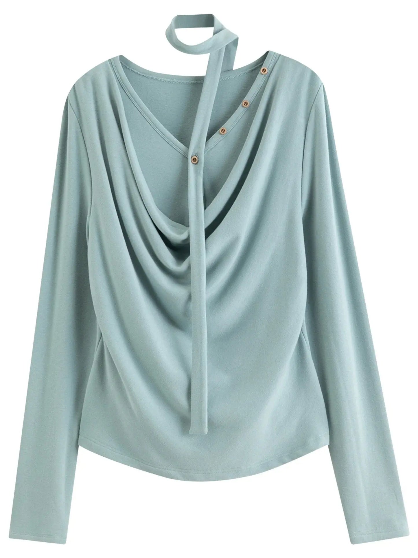 Flattering Mock Two-Piece Layered T-Shirt - Plus Size LORAN STORE