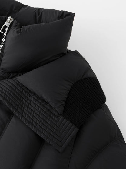 Plus Size Quilted Duck Down Jacket Warm Winter Puffer Loran