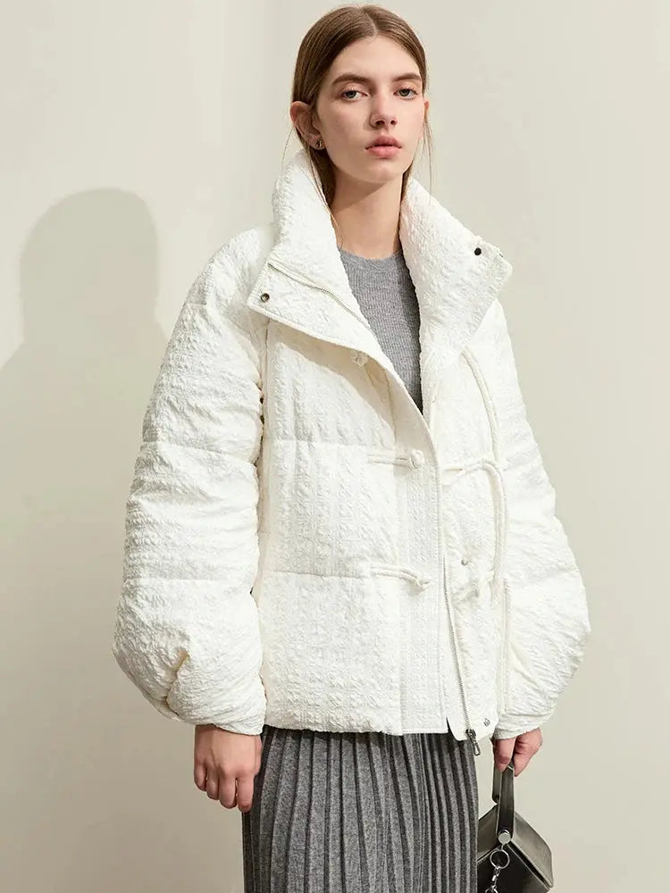 Women's Minimalist Padded Winter Jacket - Loran