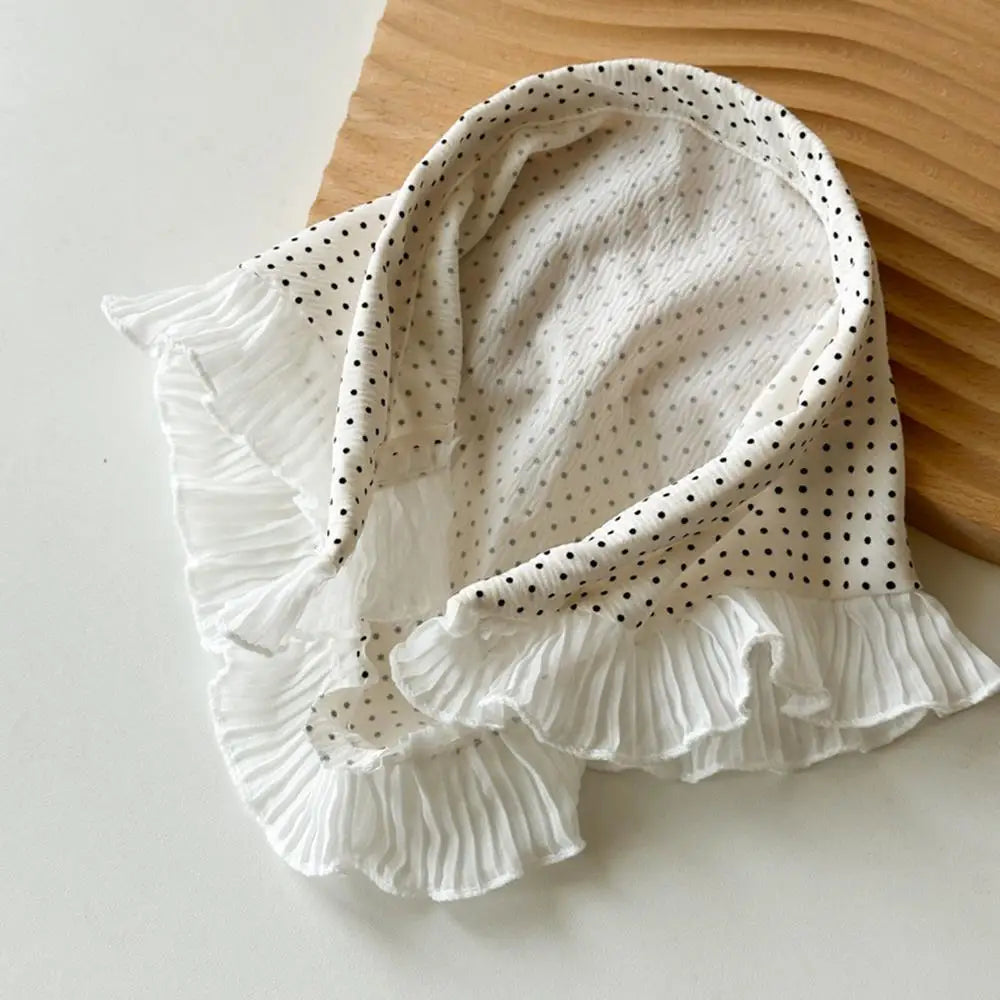 Polka Dot Summer Headscarf & Sweet Hair Hoop