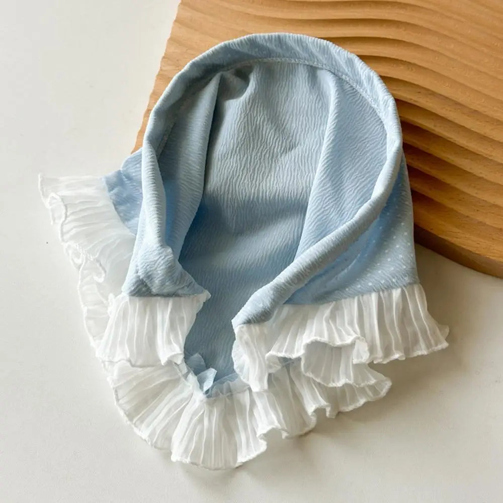 Polka Dot Summer Headscarf & Sweet Hair Hoop
