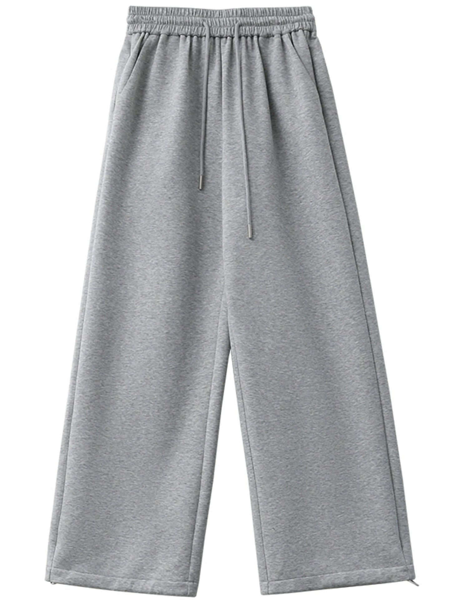 High-Waisted Wide Leg Pants Casual Loose Trousers Loran