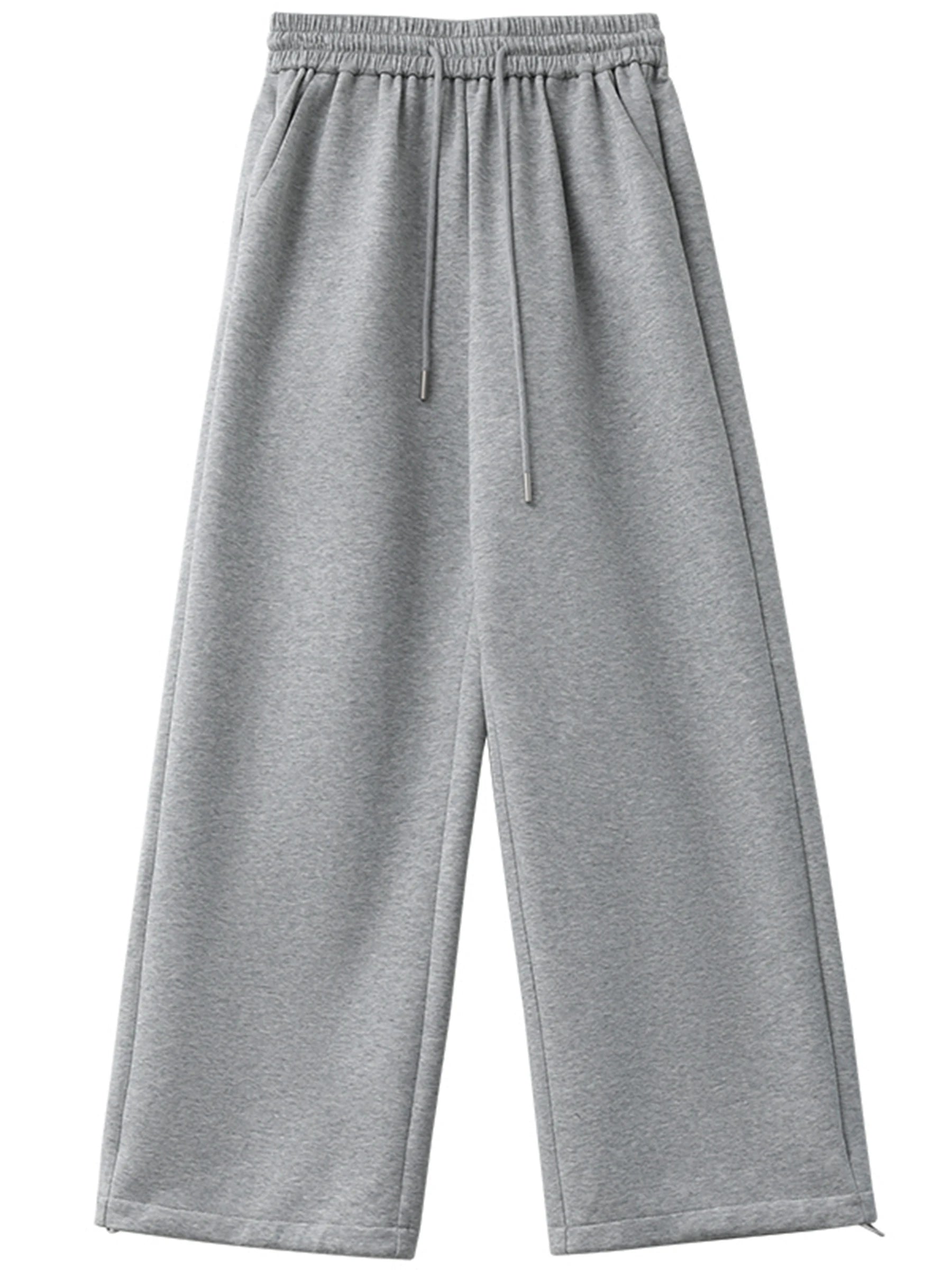 High-Waisted Wide Leg Pants Casual Loose Trousers Loran