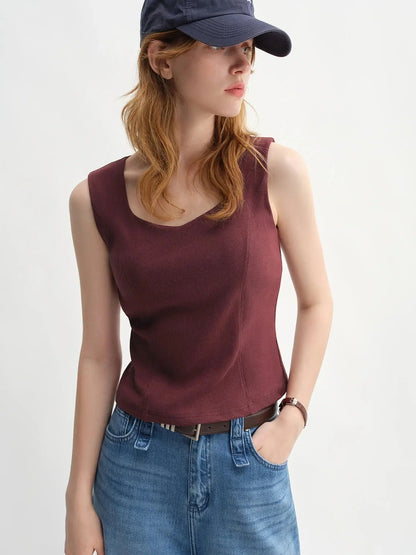 Plus-Size Fitted Tank LORAN STORE