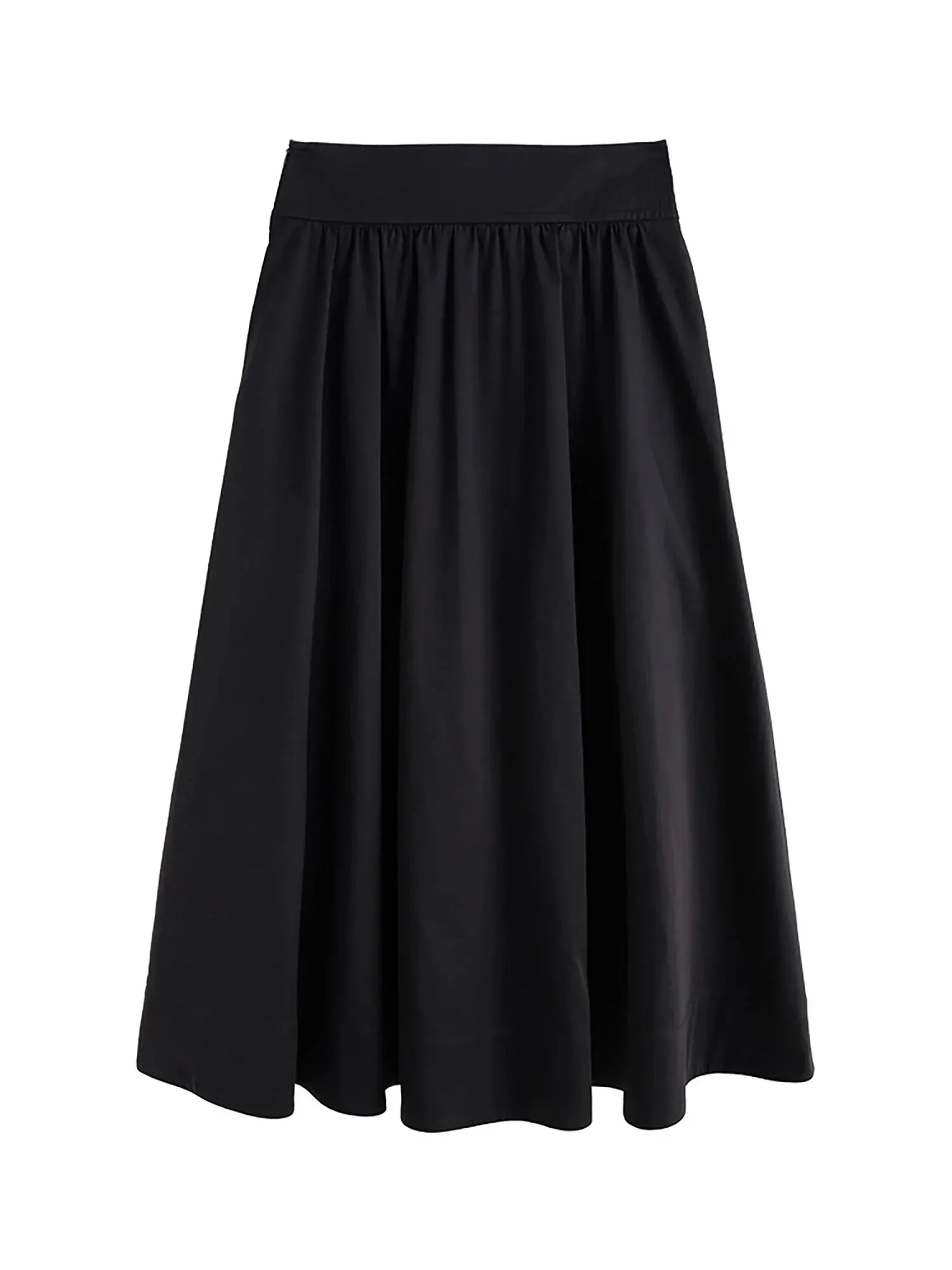 Plus Size Wide Waist Umbrella Skirt - Loran