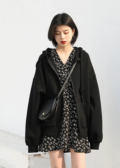 CHIC VEN Women's Hoodies Sweatshirts Casual Loose Sports Women Jackets Streetwear Female Coat Fashion Tops Spring Autumn 2022 Loran