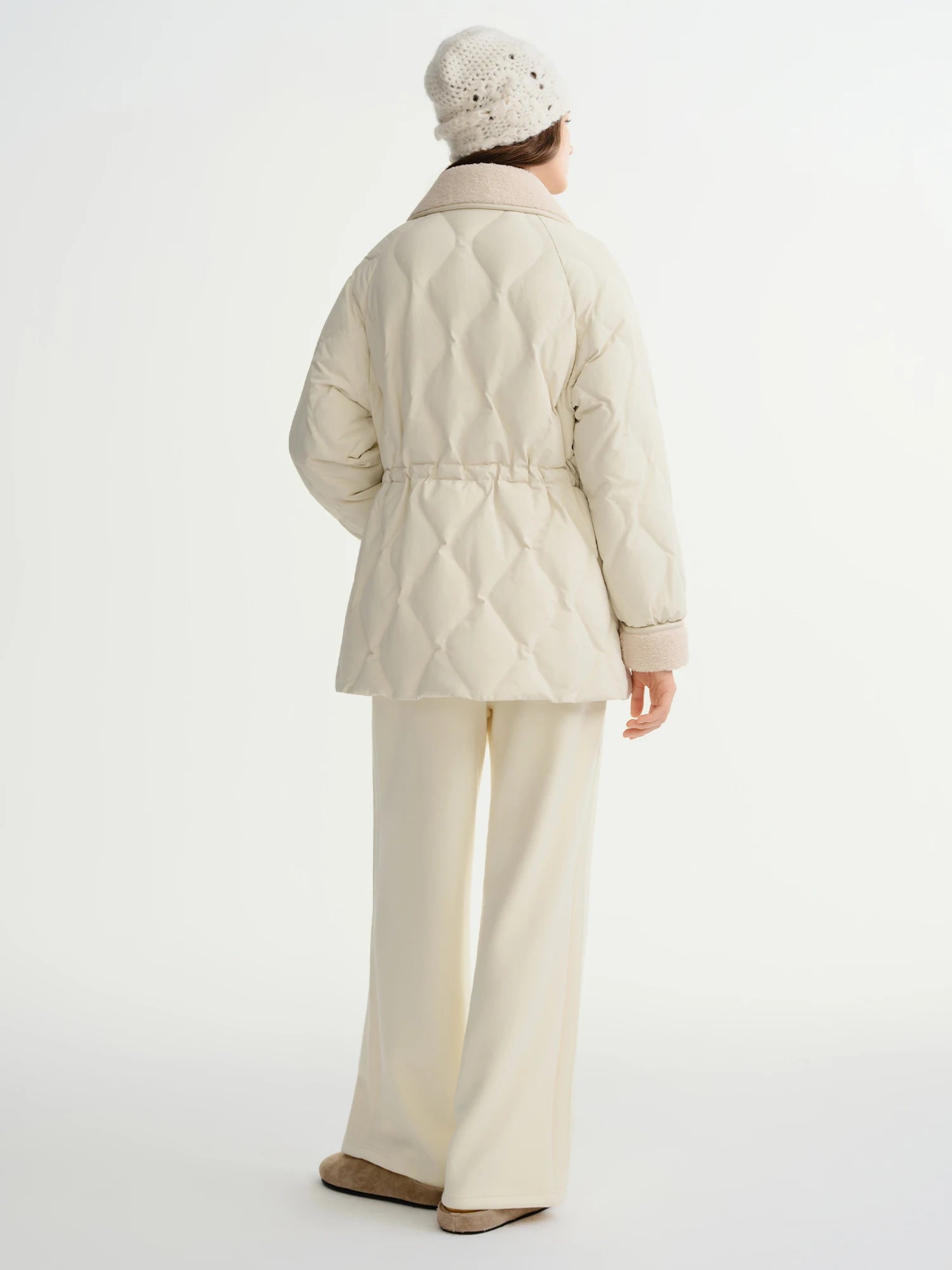 Women’s Waist-Defining Down Casual Winter Jacket Loran