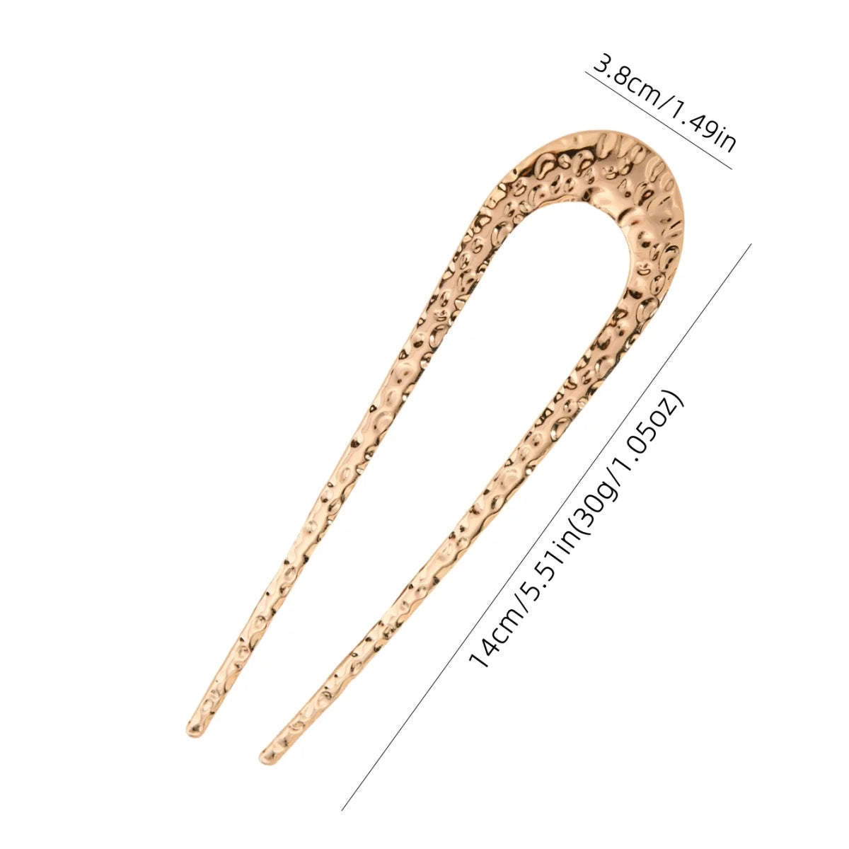 Alloy U-Shaped Chic & Versatile Women's Hair Clip