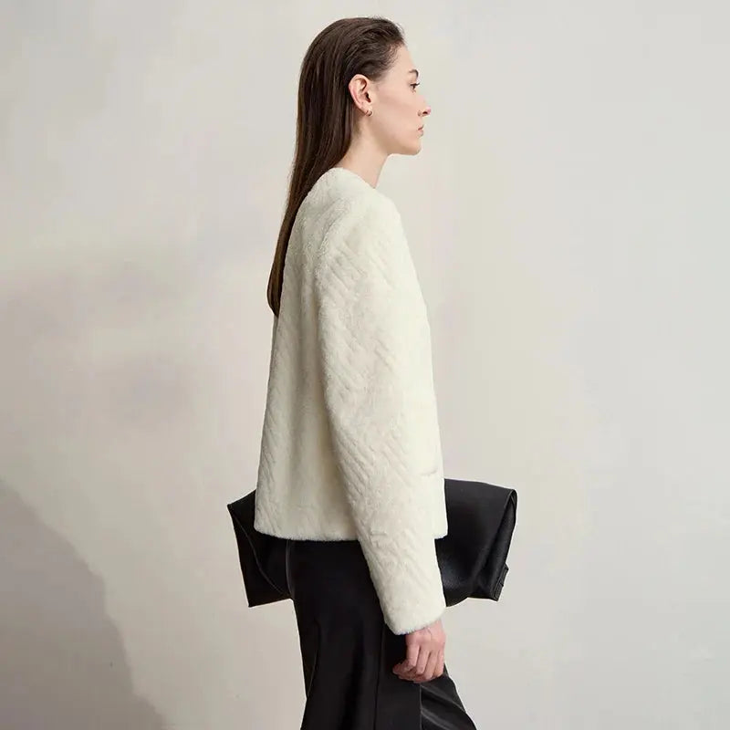 Women's Versatile Warm Knit Winter Coat - Loran