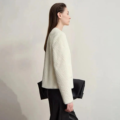 Women's Versatile Warm Knit Winter Coat - Loran