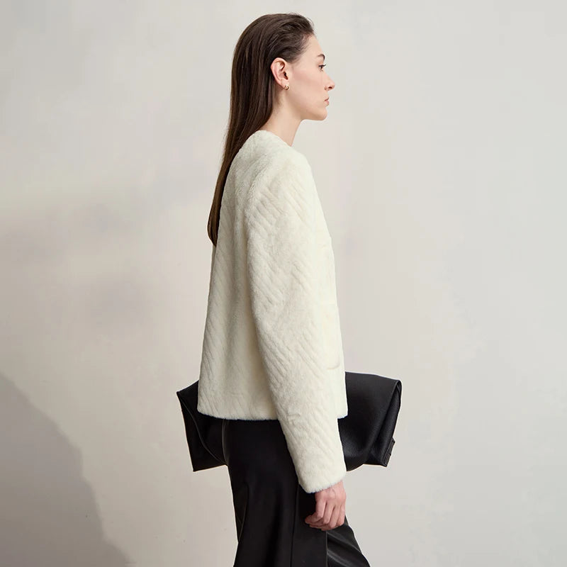 Women's Versatile Warm Knit Winter Coat