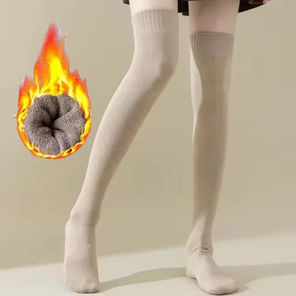 Thick Over-Knee Winter Socks for Women Extra Warm