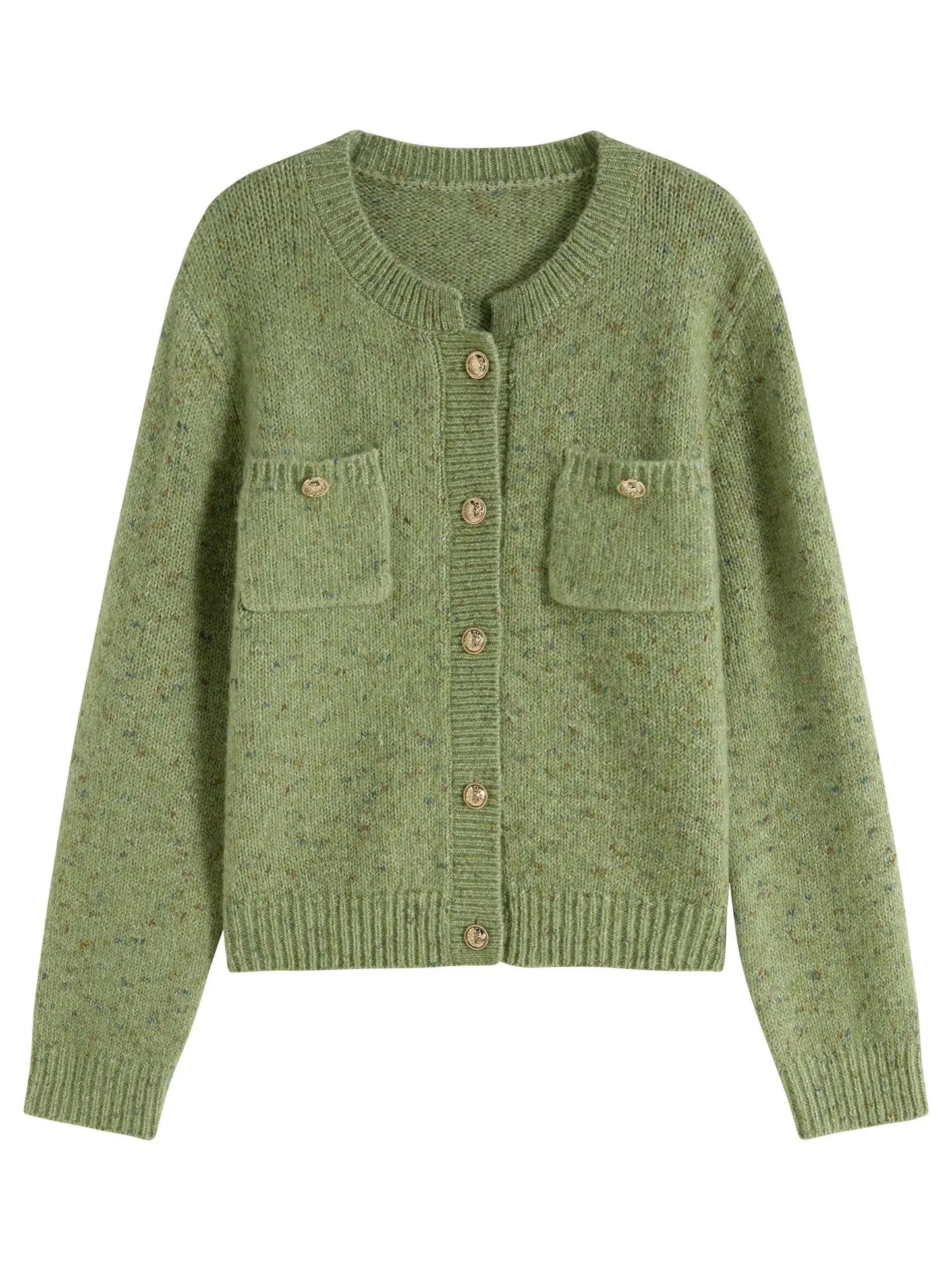 Chic Winter Knitted Cardigan Sweater Jacket for Women - Loran
