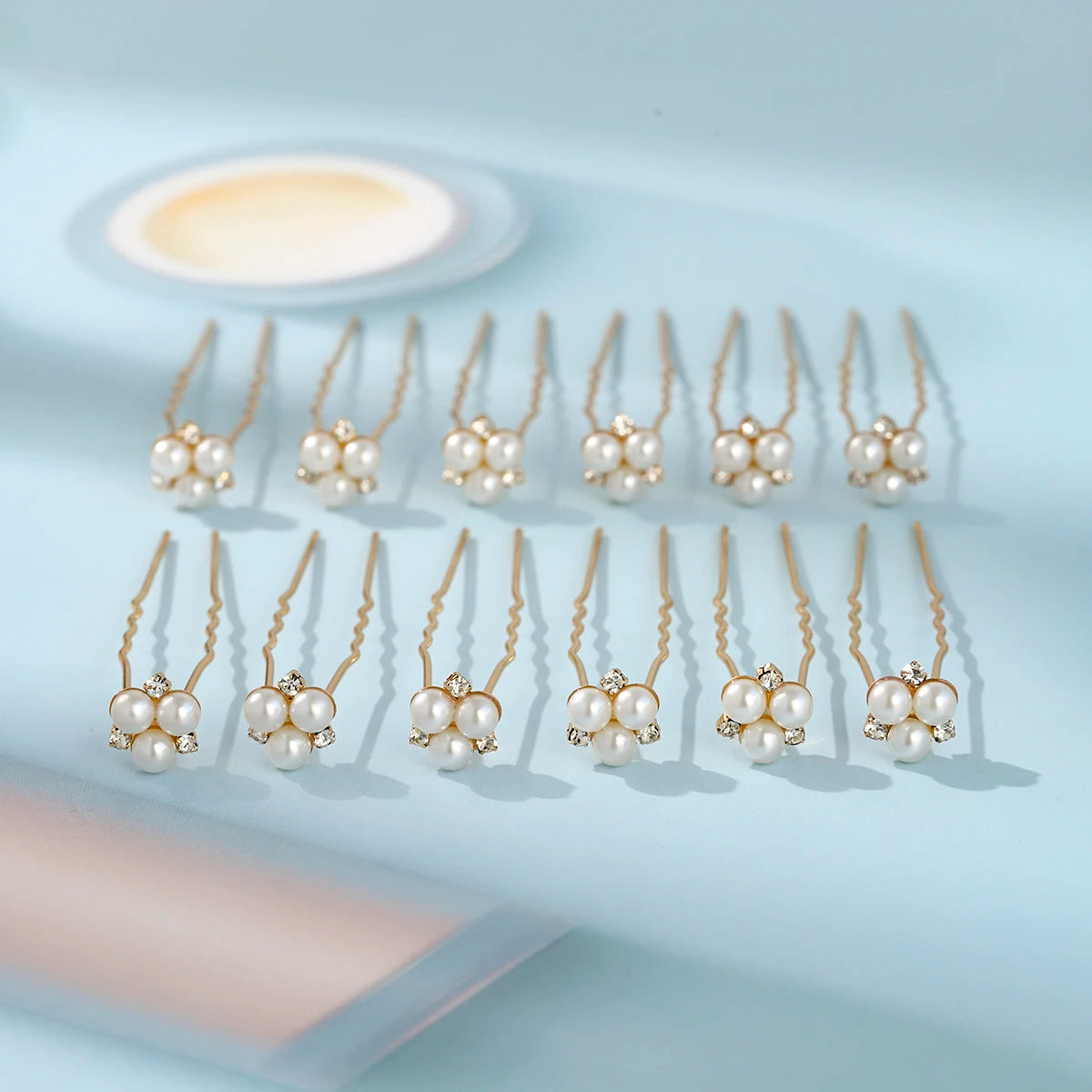 Handmade Pearl Hairpin Set Bridal & Party Hair Clips