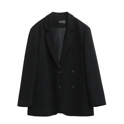 Classic Solid Long Sleeve Coat - Loran