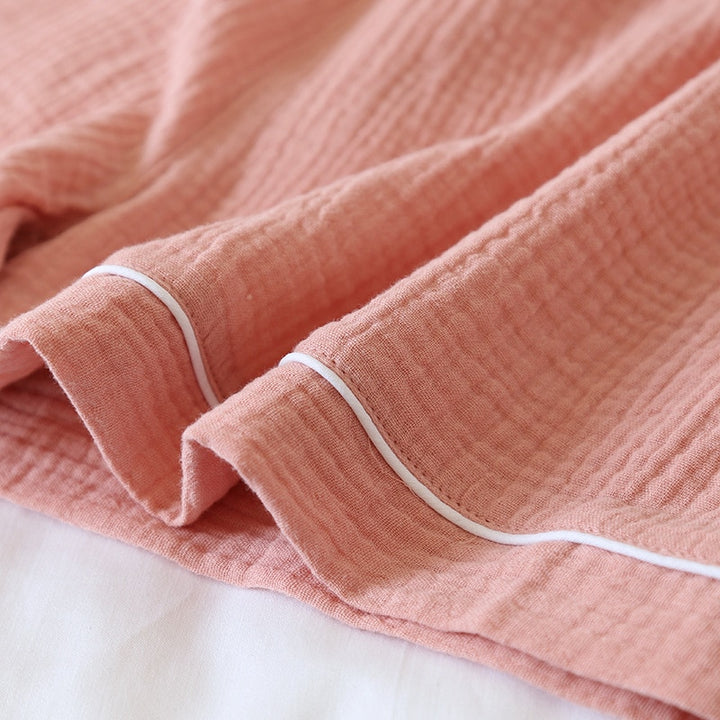 Cotton crepe pajamas - 3IN SMART Shop  #